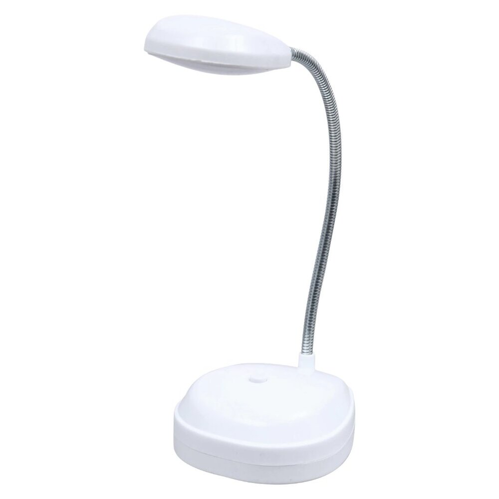 Lot of 2 NEW bright 100 lumen LED light mini desk lamps, cordless, portable